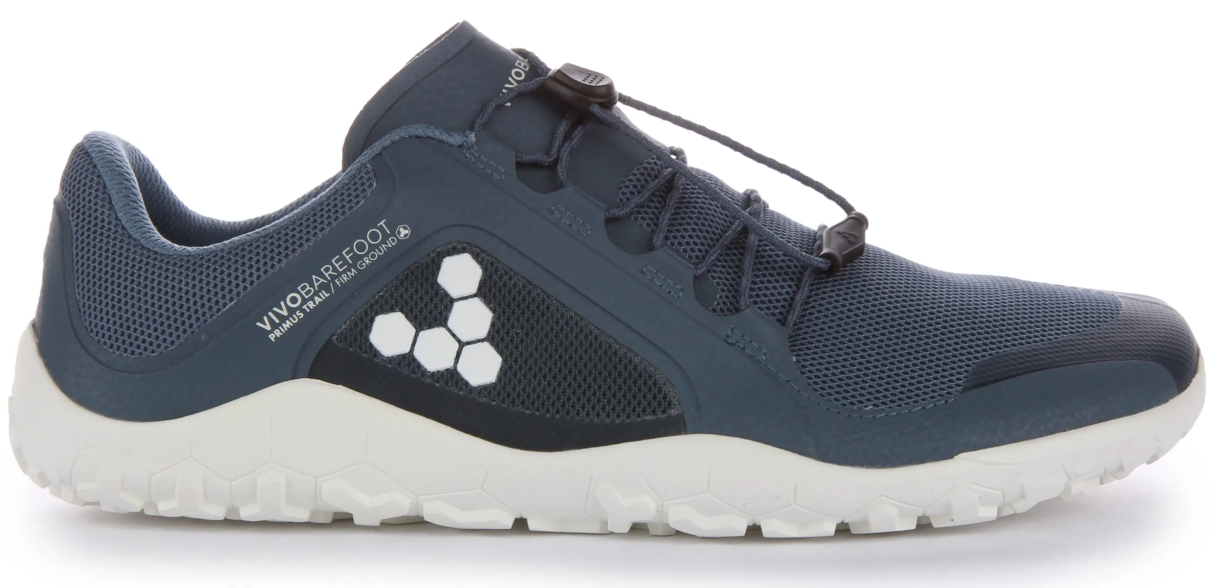 Vivobarefoot Primus Trail II Knit FG In Aqua Ocean For Men Lasting Build