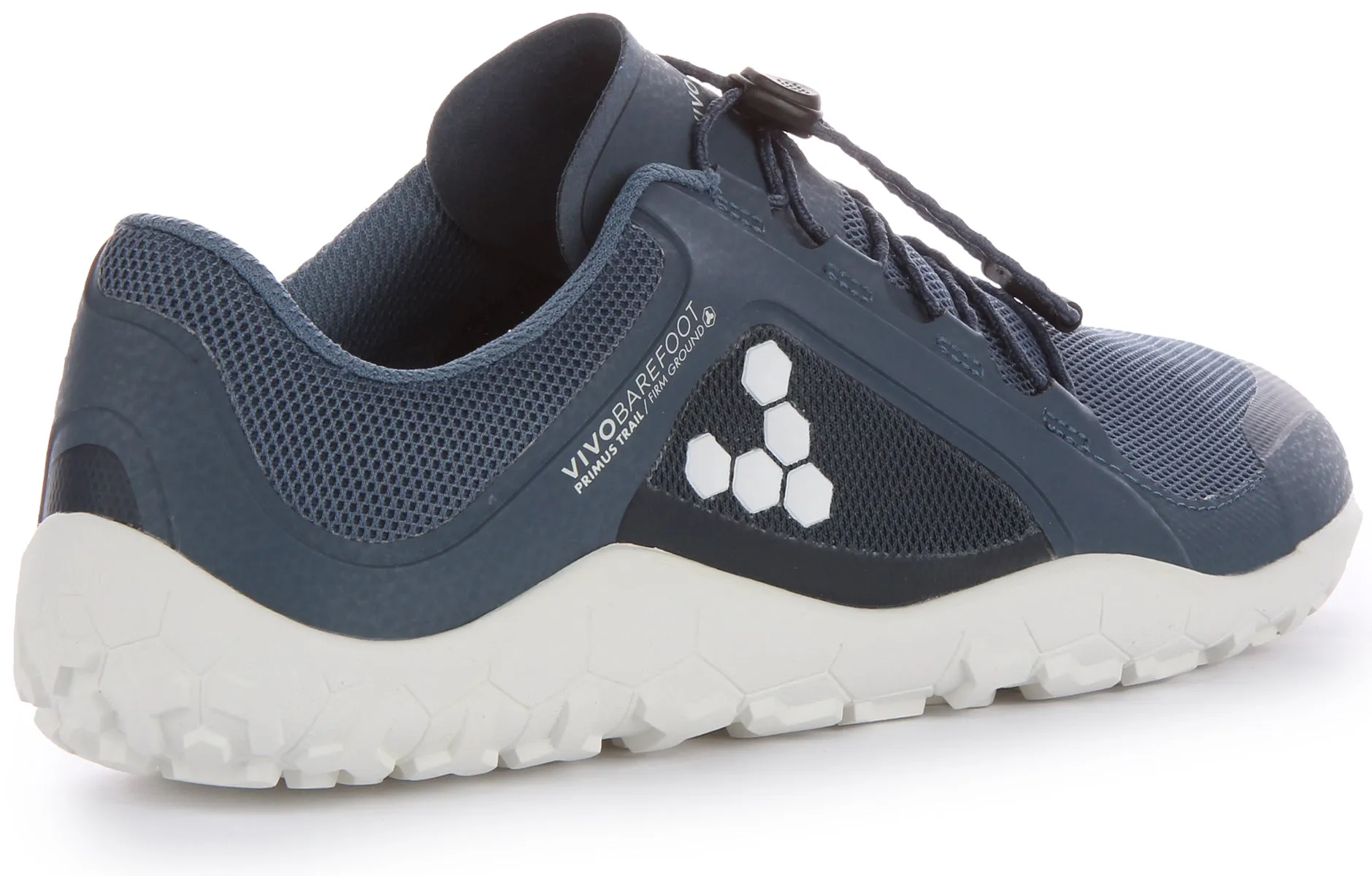 Vivobarefoot Primus Trail II Knit FG In Aqua Ocean For Men Lasting Build