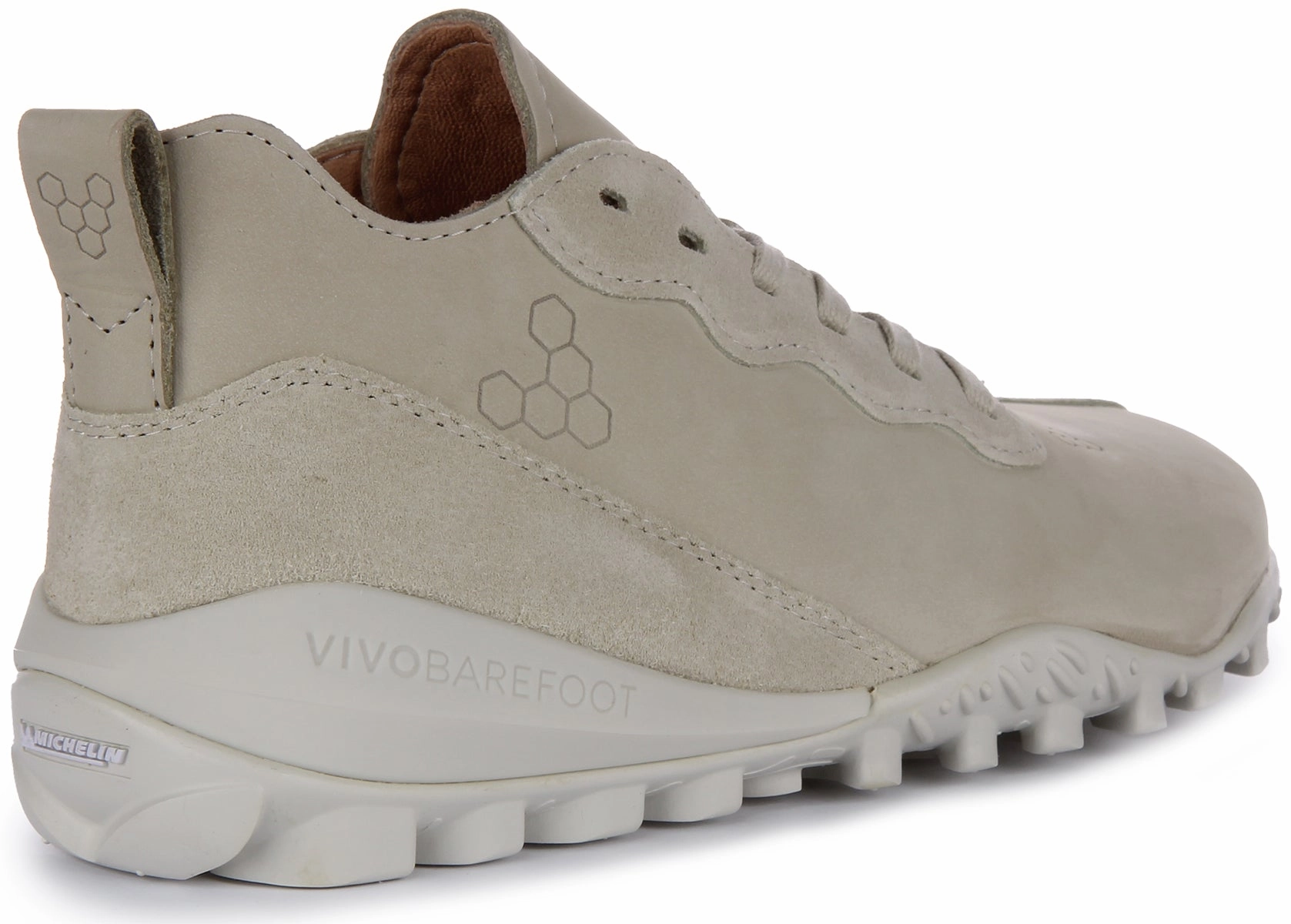 Vivobarefoot Novus Mid X Michelin Sole In Sand For Women Midfoot Support