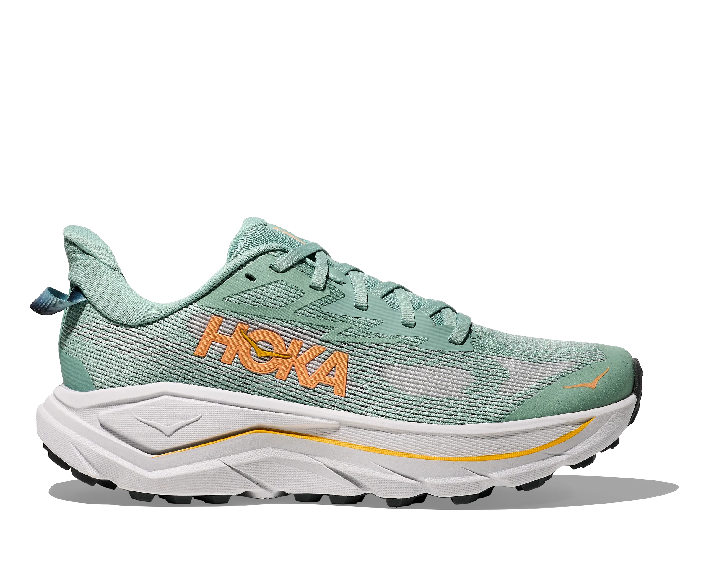 W Hoka Challenger 8 Jade Cosmic Grey