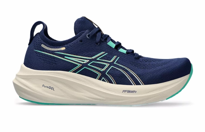 W Asics Gel-Nimbus 26 Flexible Sole Design Concept