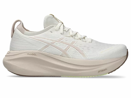 W Asics Gel-Nimbus 27 Cream Mineral Beige