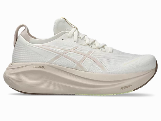 W Asics Gel-Nimbus 27 Cream Mineral Beige