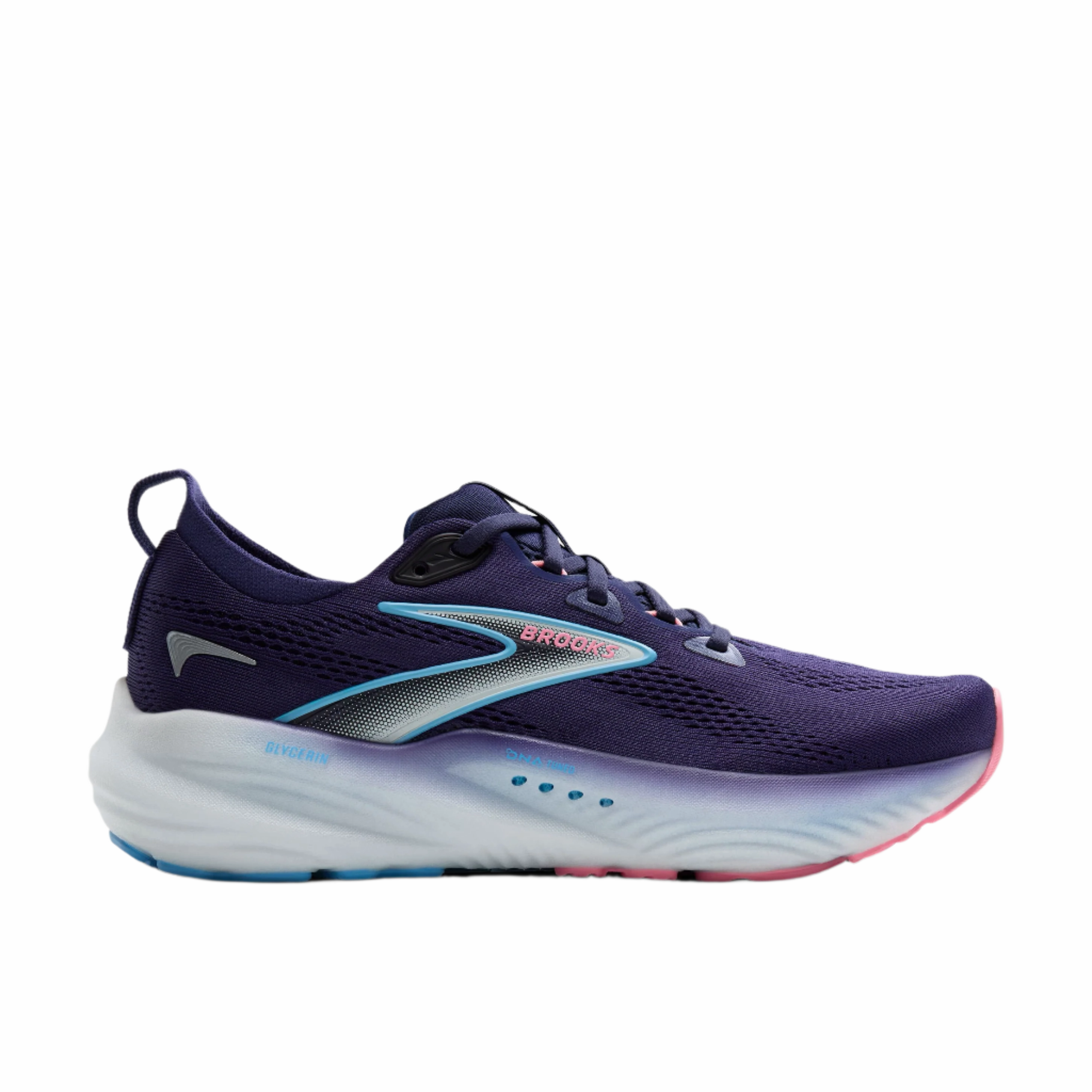 Women's Brooks Glycerin 22 Blue Ribbon/Peacoat/Dianthus