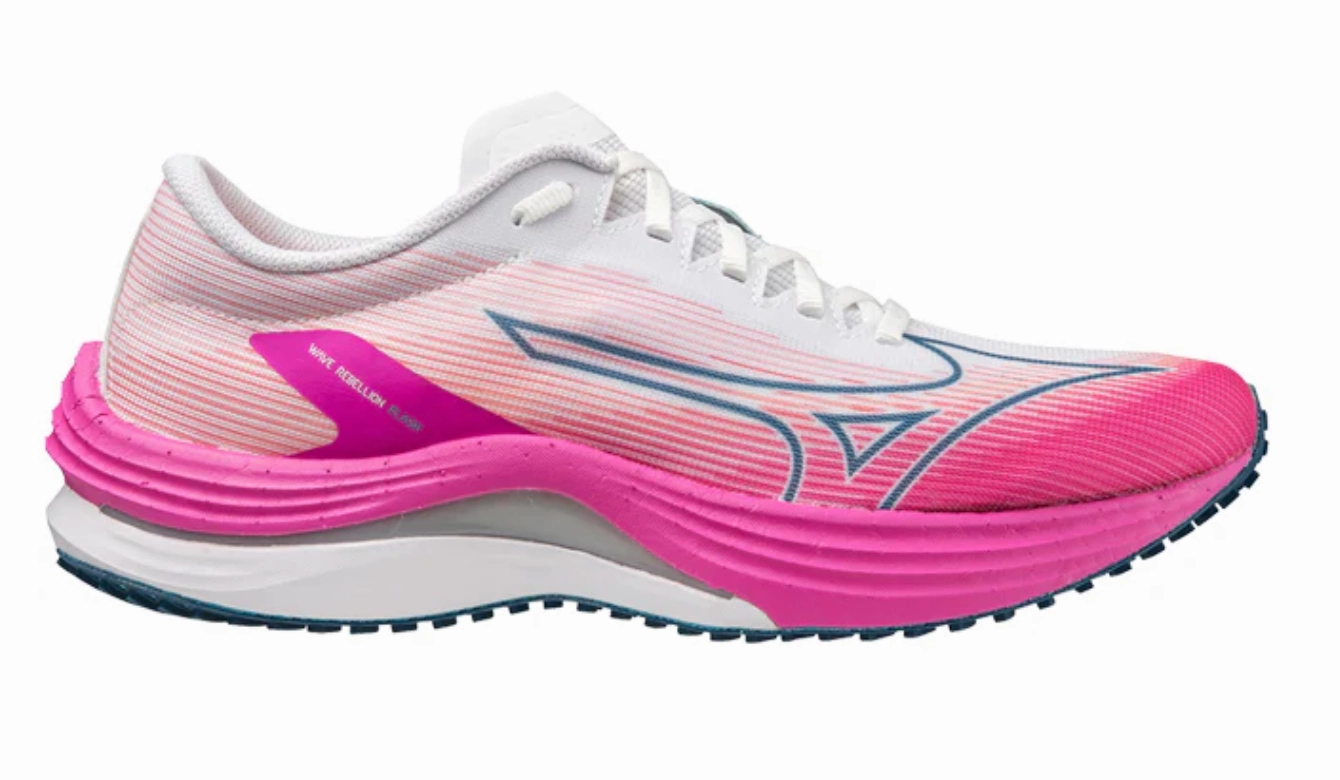 W Mizuno Wave Rebellion Flash Soft Foot Cushioning