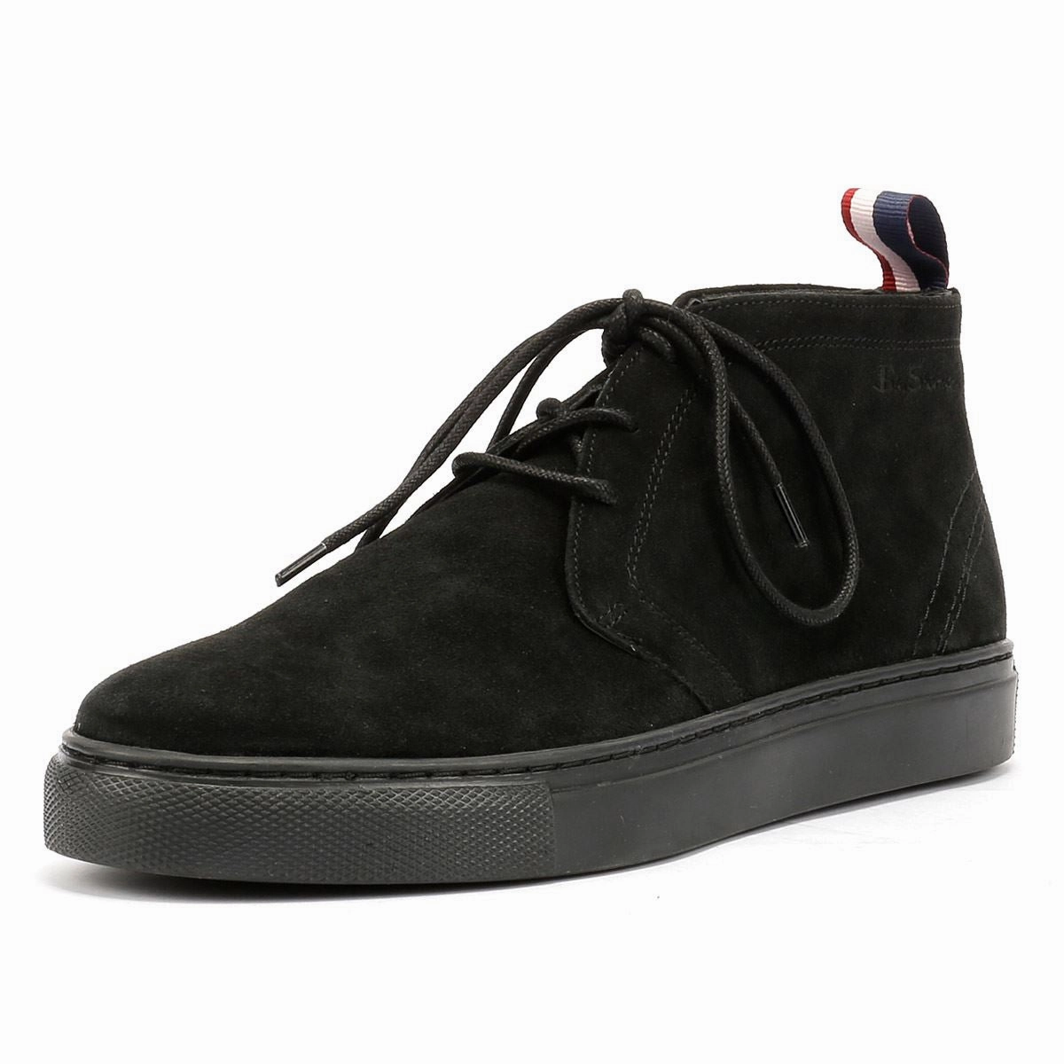 Walk Easy Ben Sherman Parka Suede Men's Black Boots