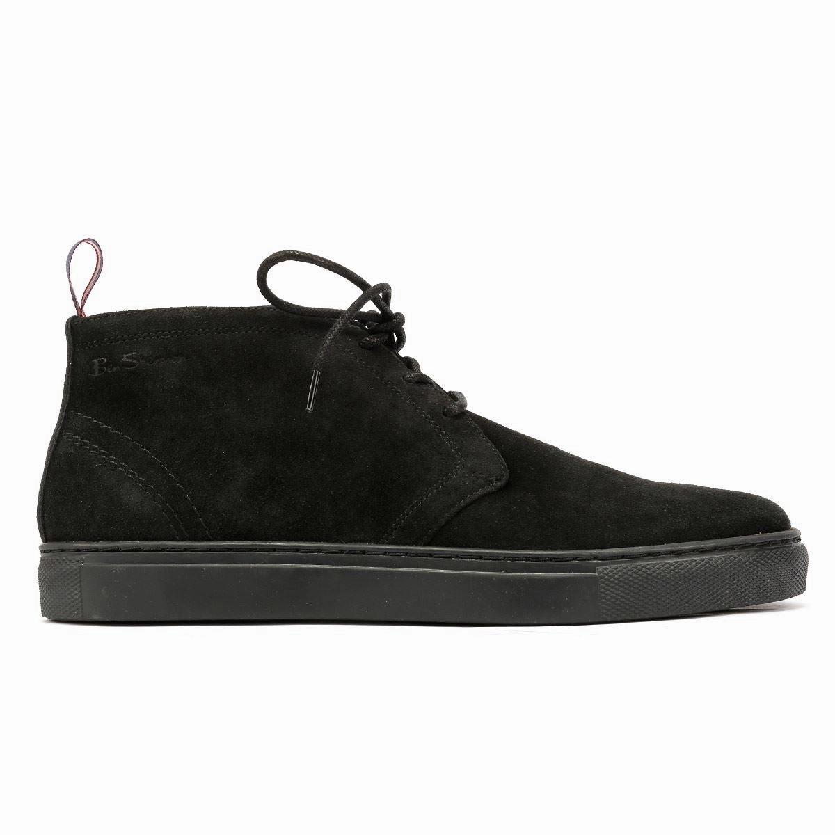 Walk Easy Ben Sherman Parka Suede Men's Black Boots