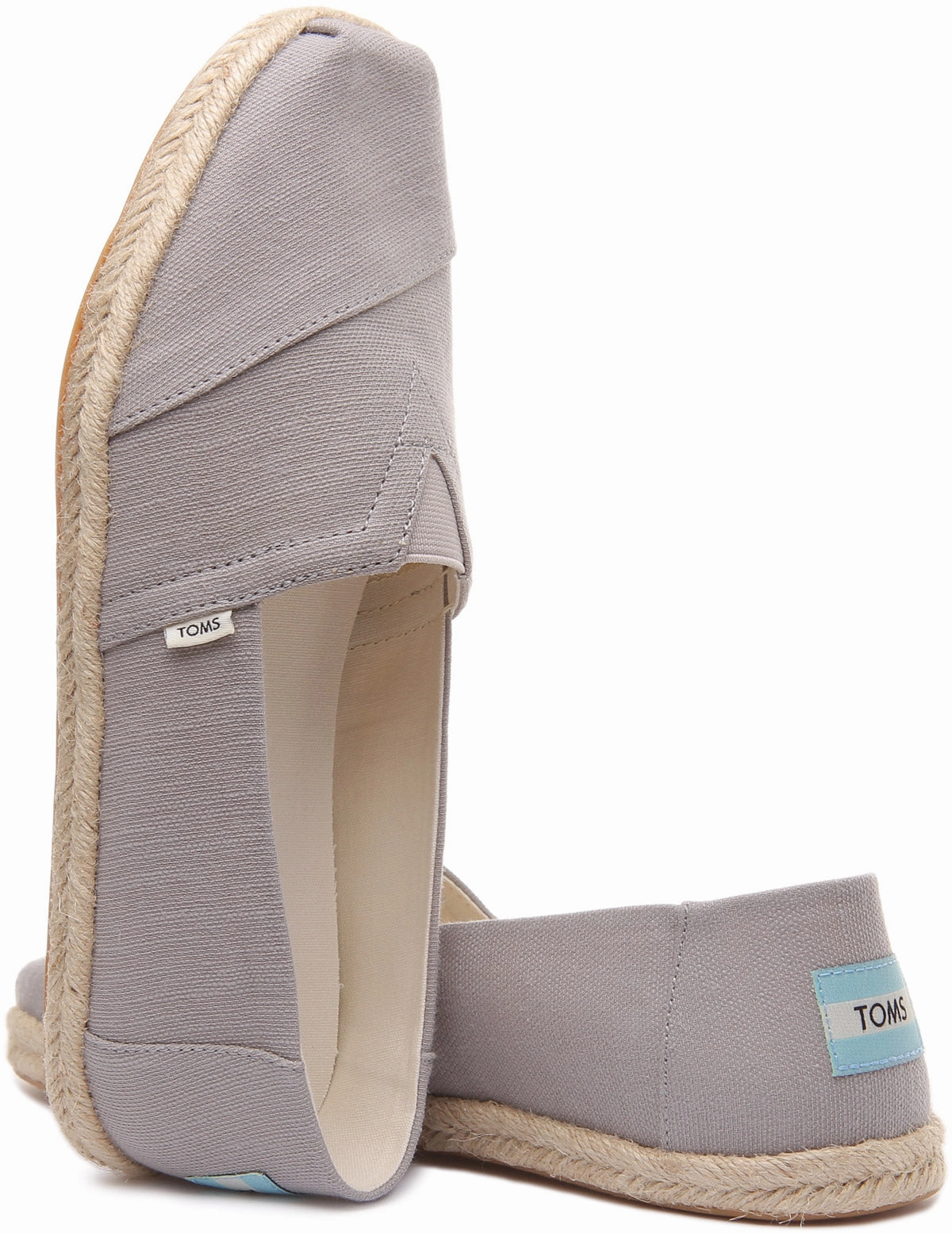 Walk Friendly Fit Toms Alpargata Rope In Grey For Men