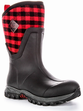 Foot Support Boots Foot Support Muck W Arctic Sport Mid2 In Black Red For Women