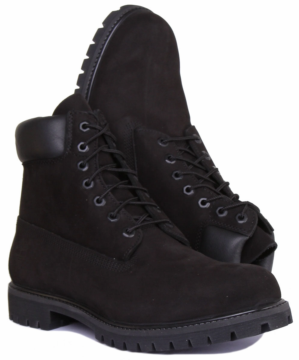 Warm Fit Timberland 6 Inch Ankle Boot In Black For Men