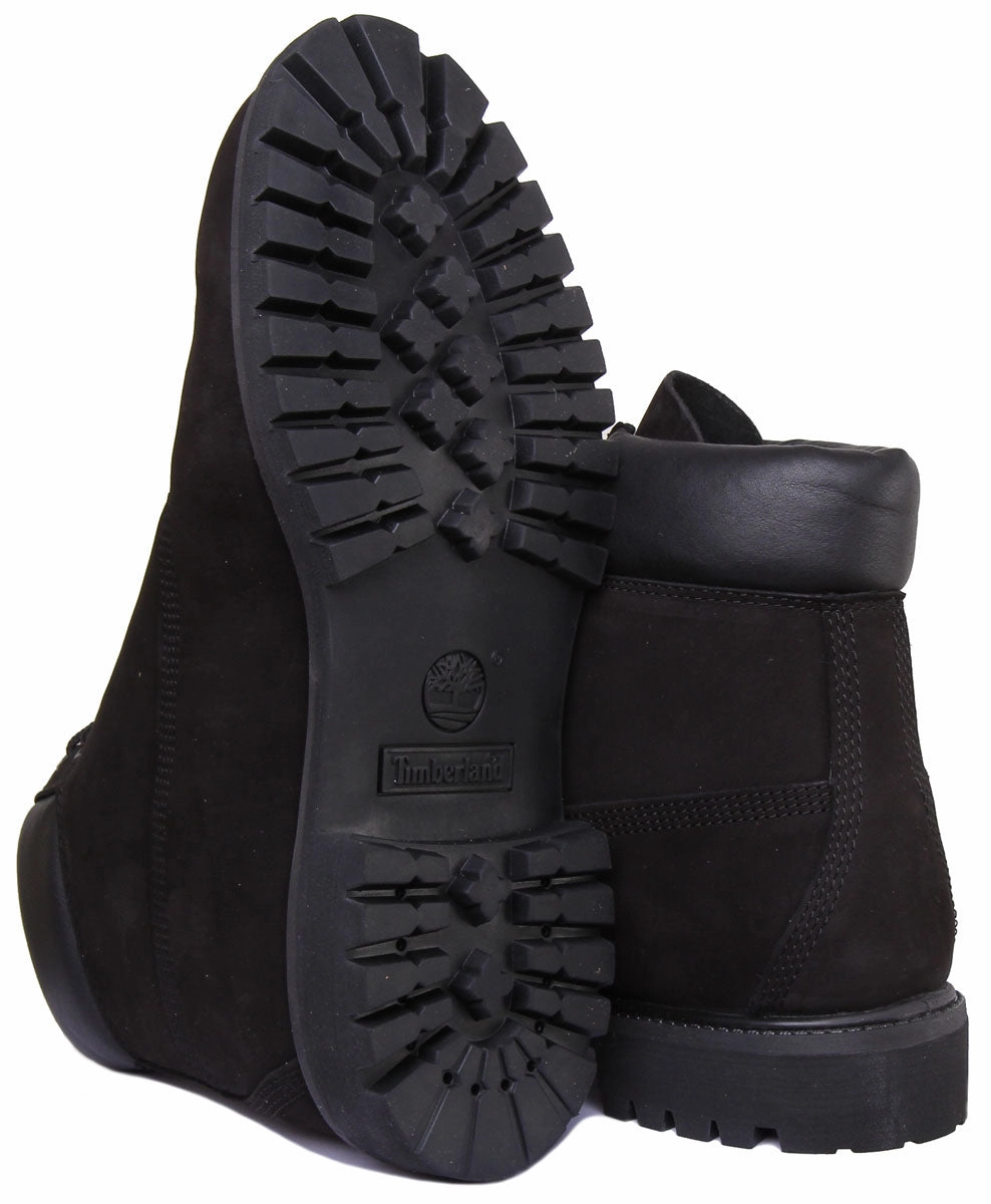 Warm Fit Timberland 6 Inch Ankle Boot In Black For Men