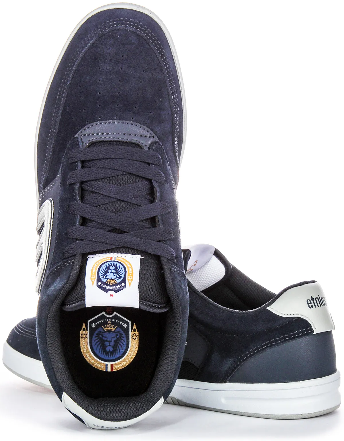 Washable Etnies The Aurelien In Navy Grey For Men