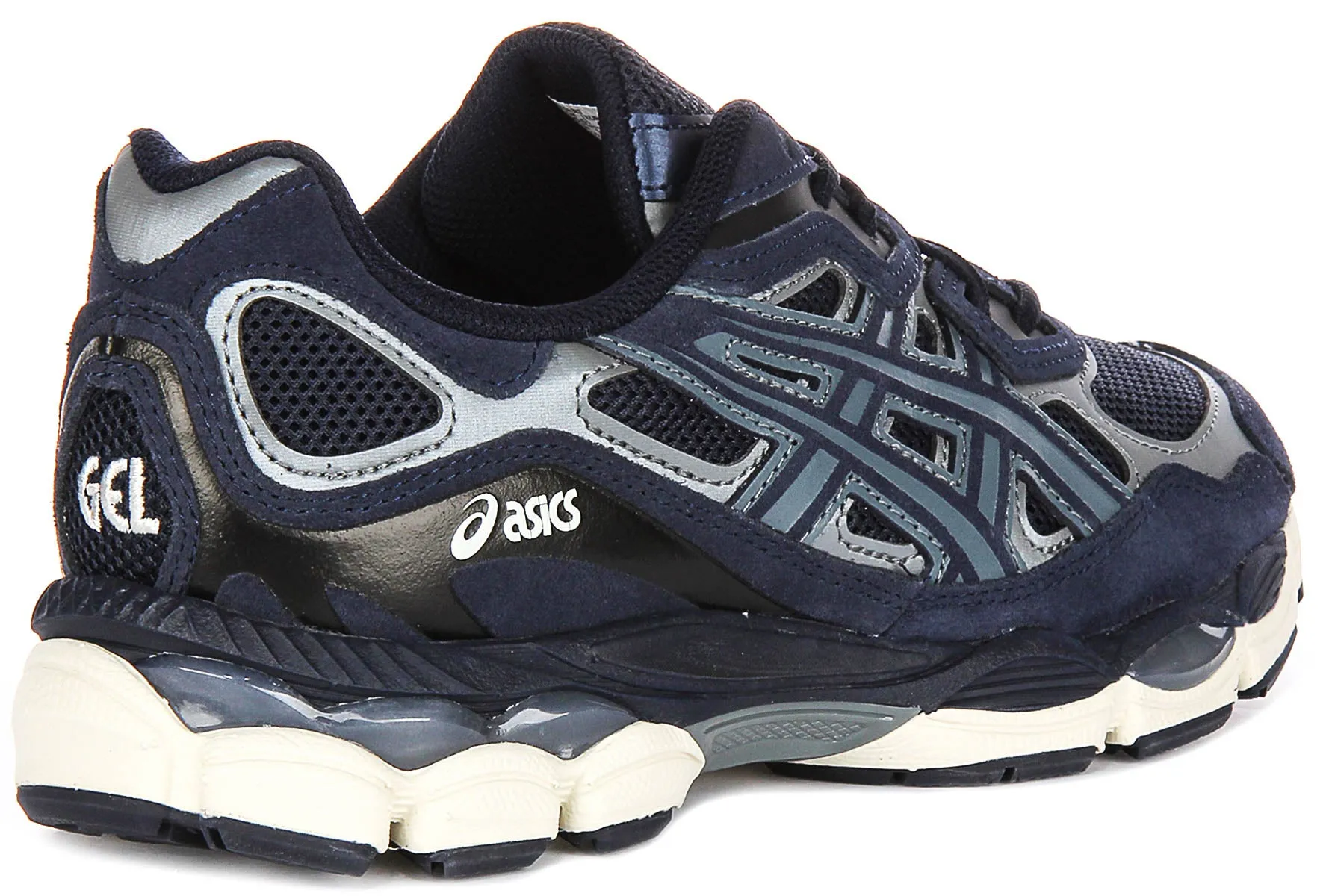 Water Resistant Asics Gel NYC In Navy Trainers for Men
