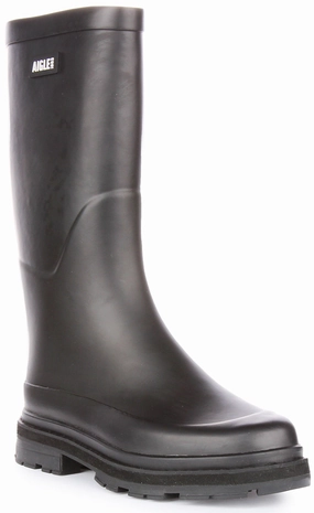 Aigle Ultra Rain In Black For Women Waterproof footwear Ready for the Storm