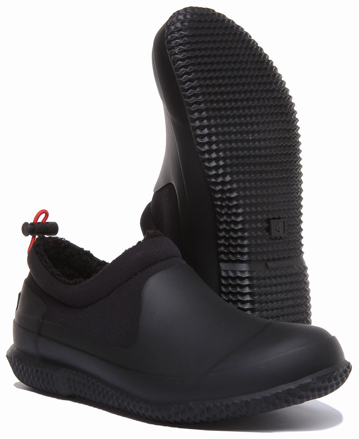 Water Step Max Hunter Sherpa Shoes In Black For Women