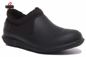 Waterproof Flex Hunter Sherpa Shoes In Black For Women
