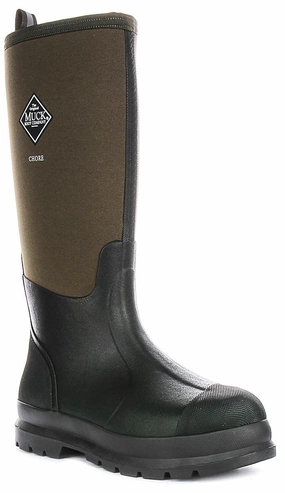 Muck M Chore Hi In Green For Men Ready for Weather