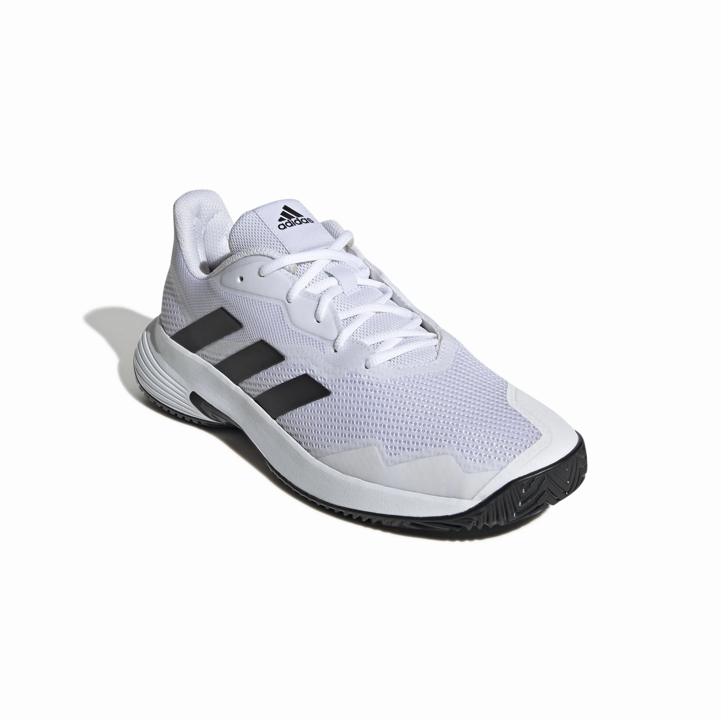 Waterproof finish Adidas Court Jam Control Men Tennis Shoes - Ftwr White/Core Black/Ftwr White