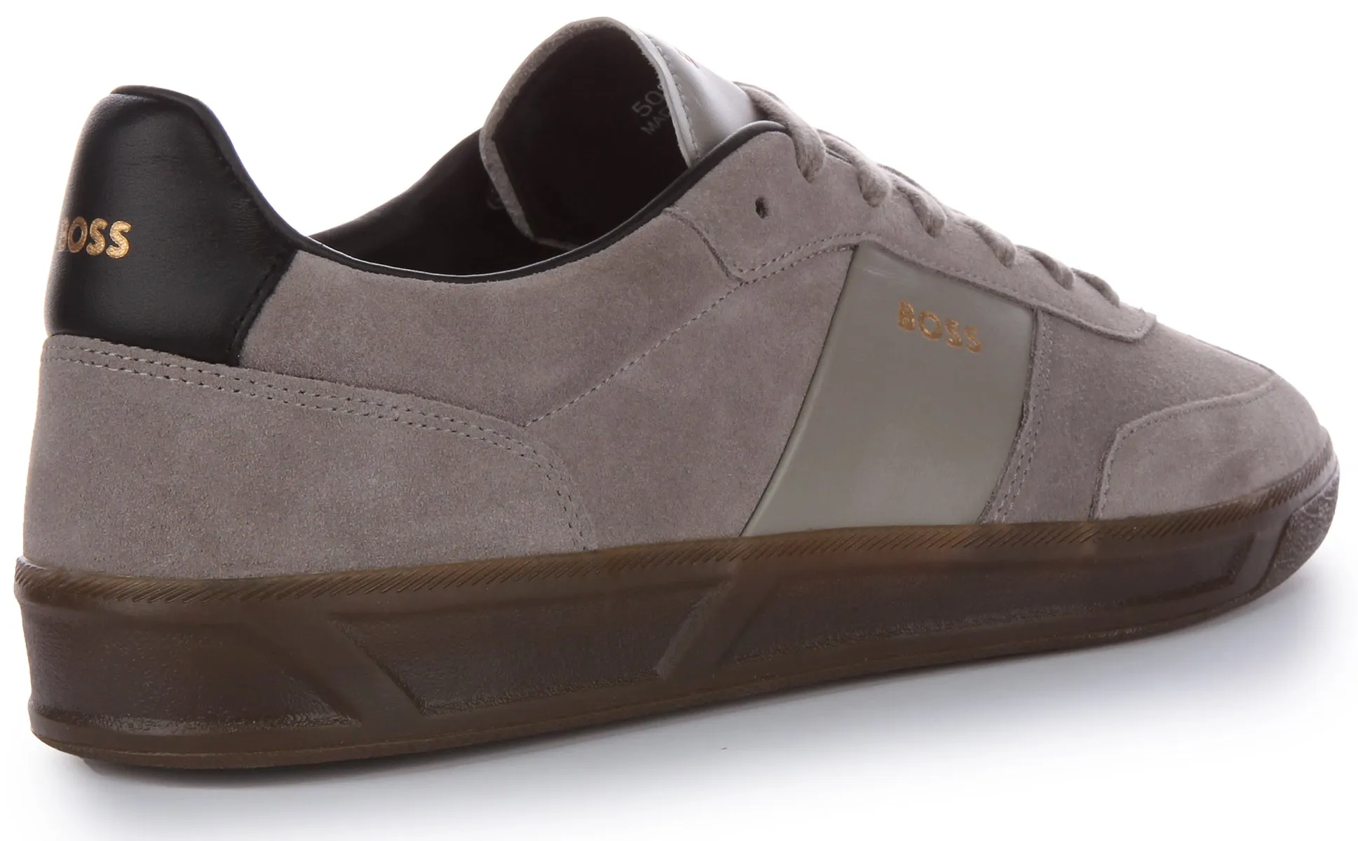 Wear All Boss Brandon Tennis Suede In Grey For Men