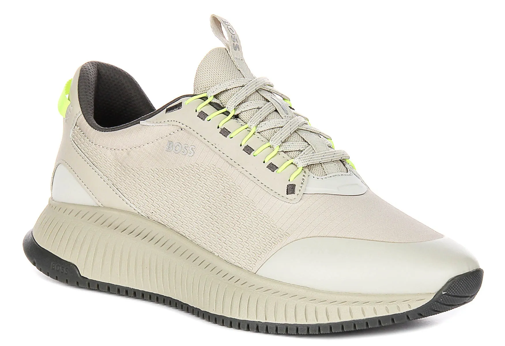 Boss Ttnm Evo Runner In Beige For Men Neutral Arch Body Movement