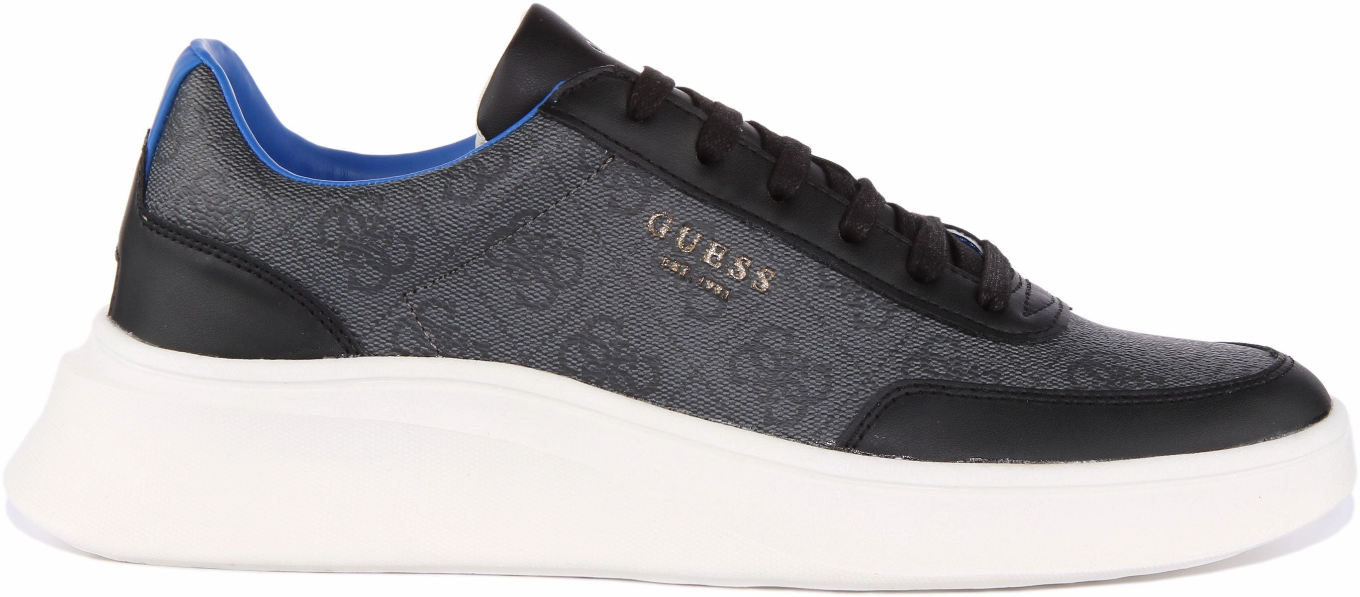 Wear Proof Guess Dolo In 4G Coal For Men