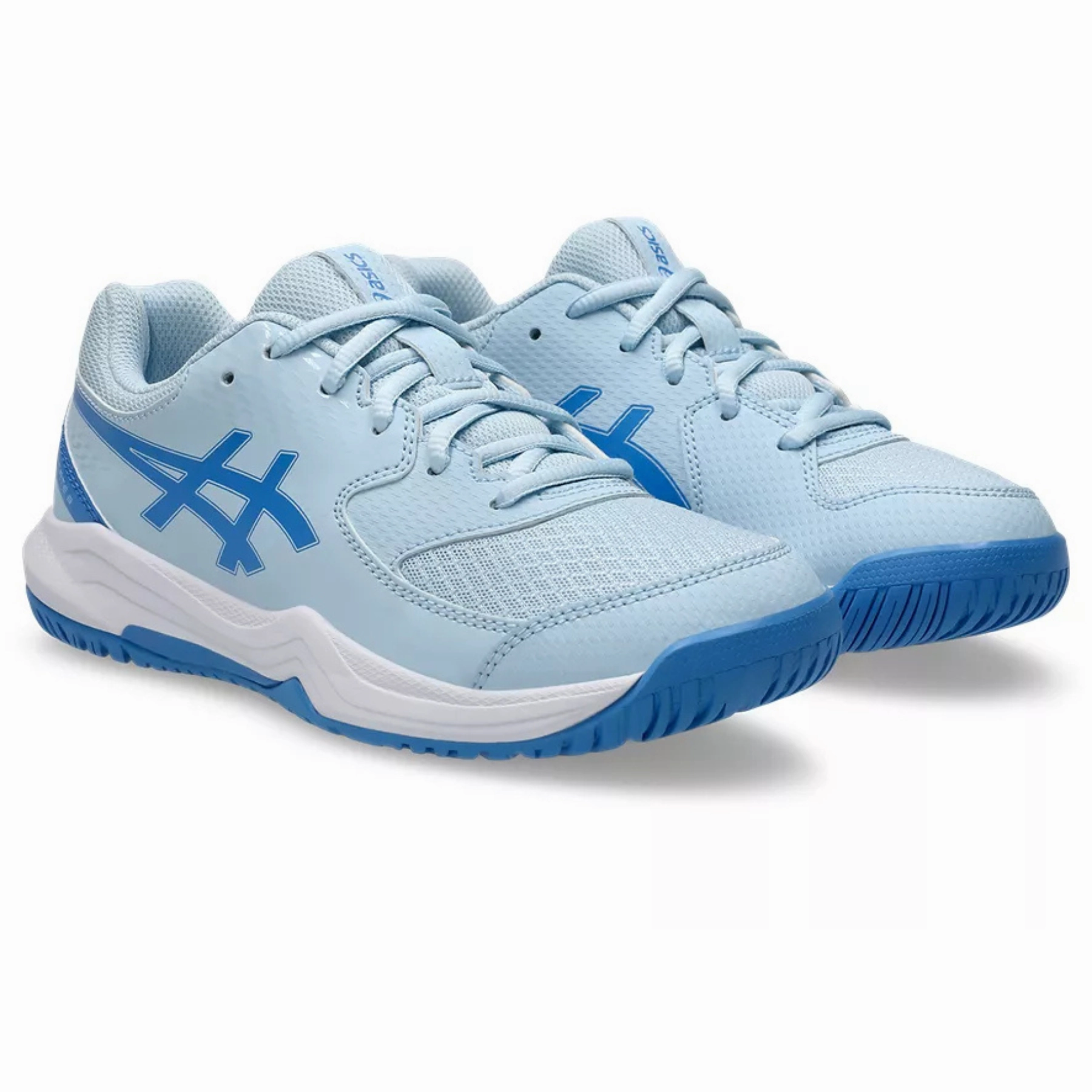 Wear resistant build Asics Gel Dedicate 8 GS Junior Tennis Shoes