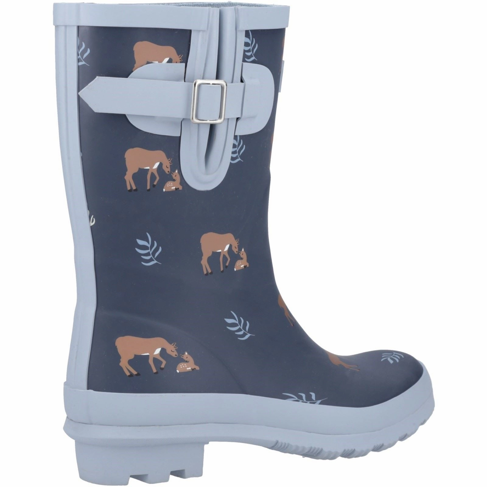 Weather Proof Step Cotswold Woodland Mid Rubber Women's Deers Wellington Boots