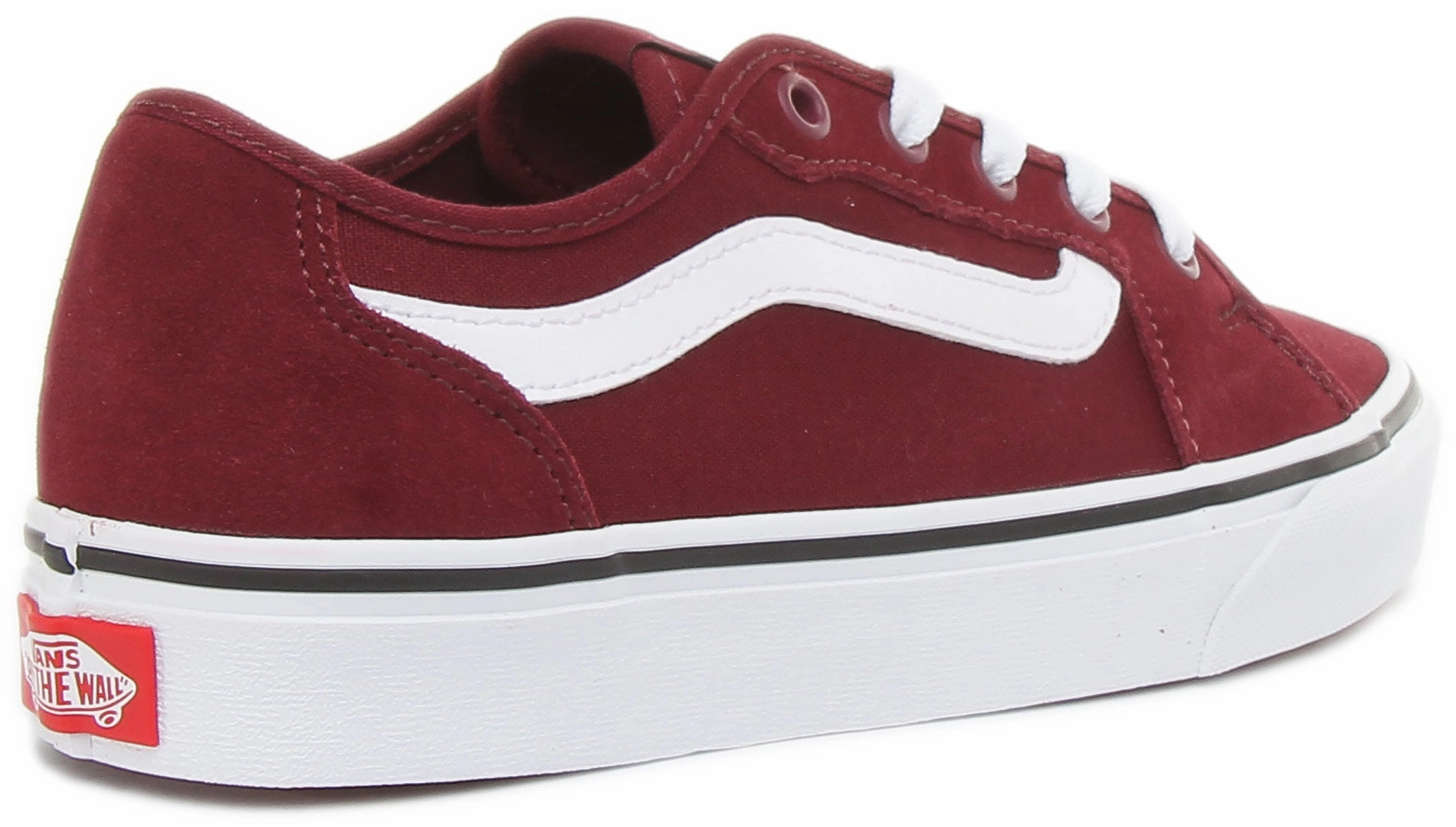 Weather resistant Vans Filmore Decon In Burgundy For Women