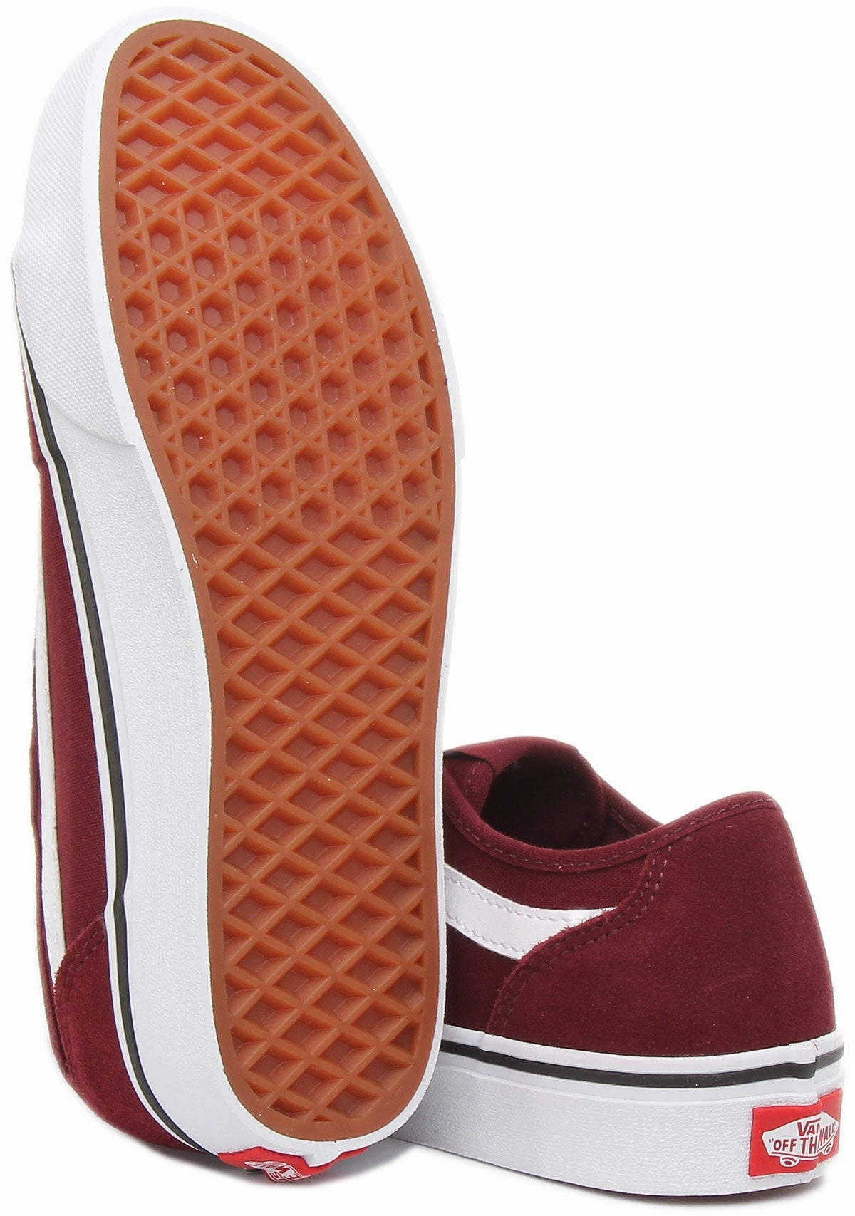Weather resistant Vans Filmore Decon In Burgundy For Women
