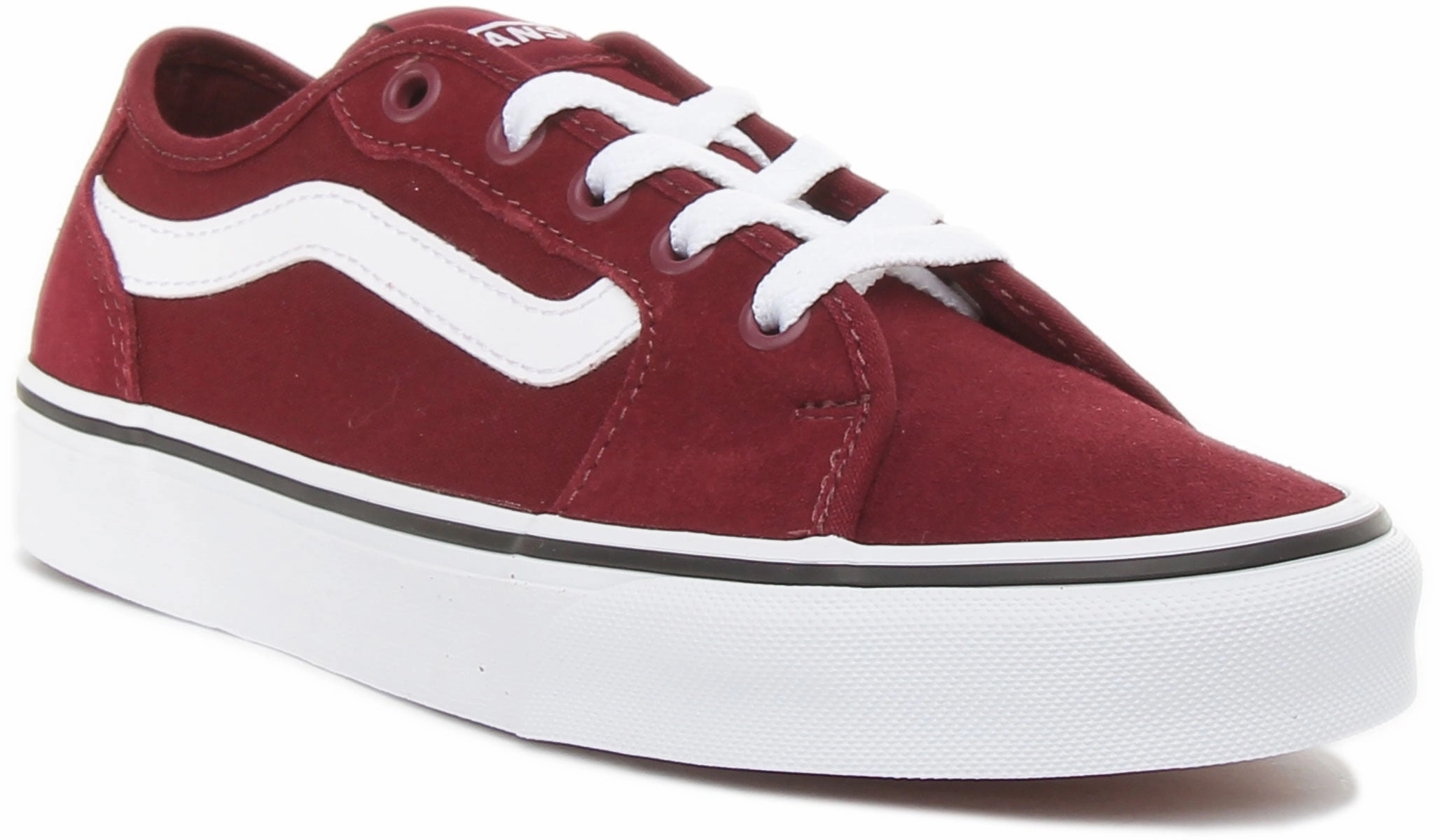 Training Habit Vans Filmore Decon In Burgundy For Women