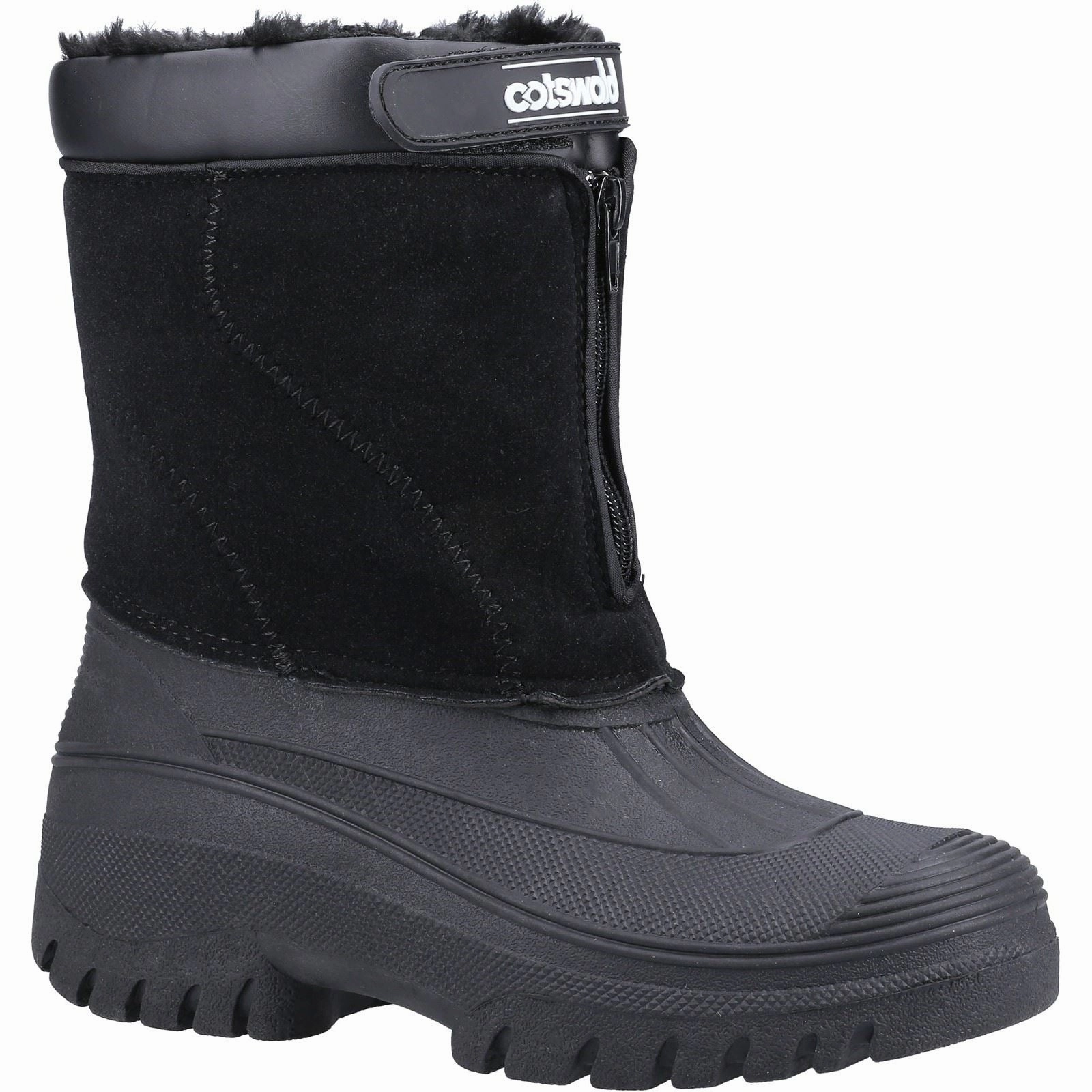 Cotswold Venture Synthetic Black Wellington Boots Outdoor Fun Boots