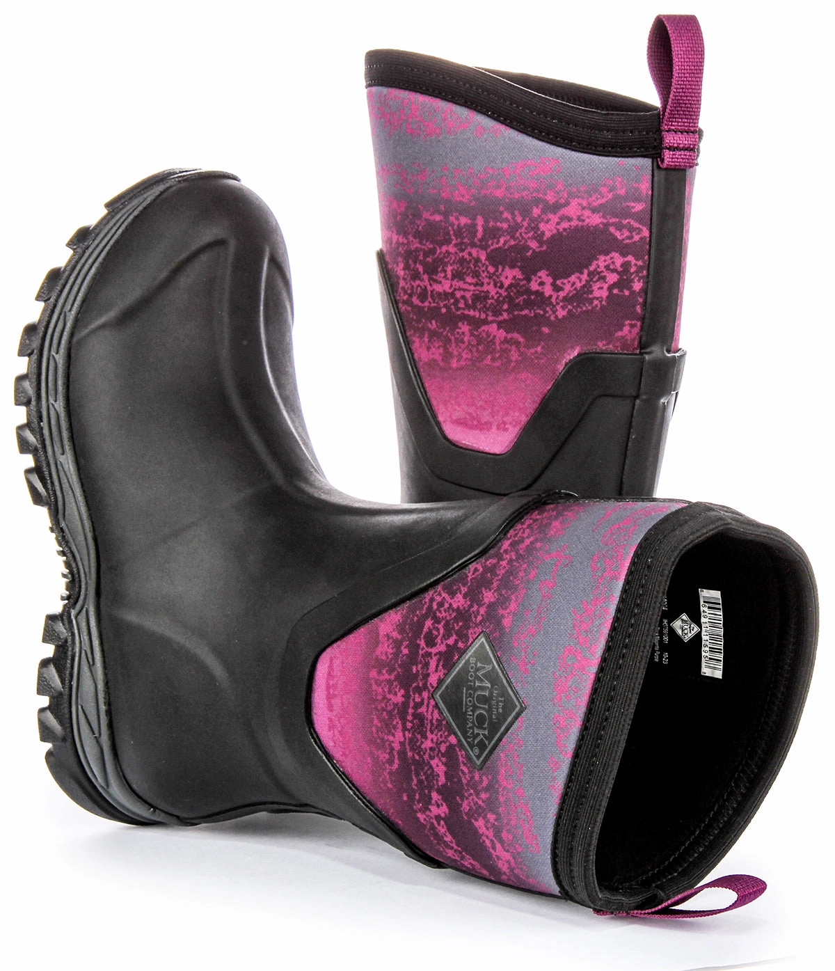 Wet Trek Muck W Arctic Sport Mid 2 In Black Pink For Women