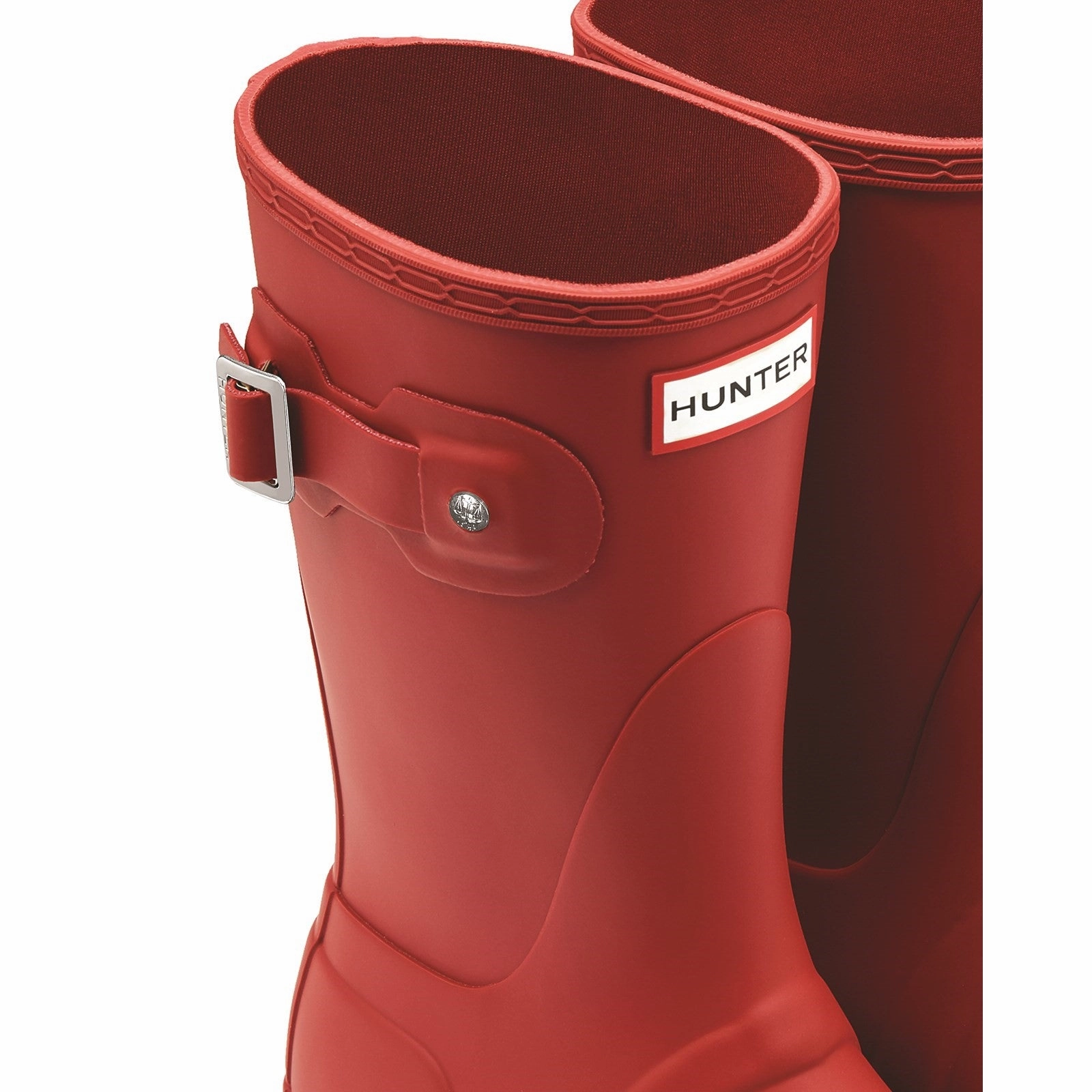 WFS1000RMA-MLR Original Short Wellington Boots Female Red Outdoor Grip
