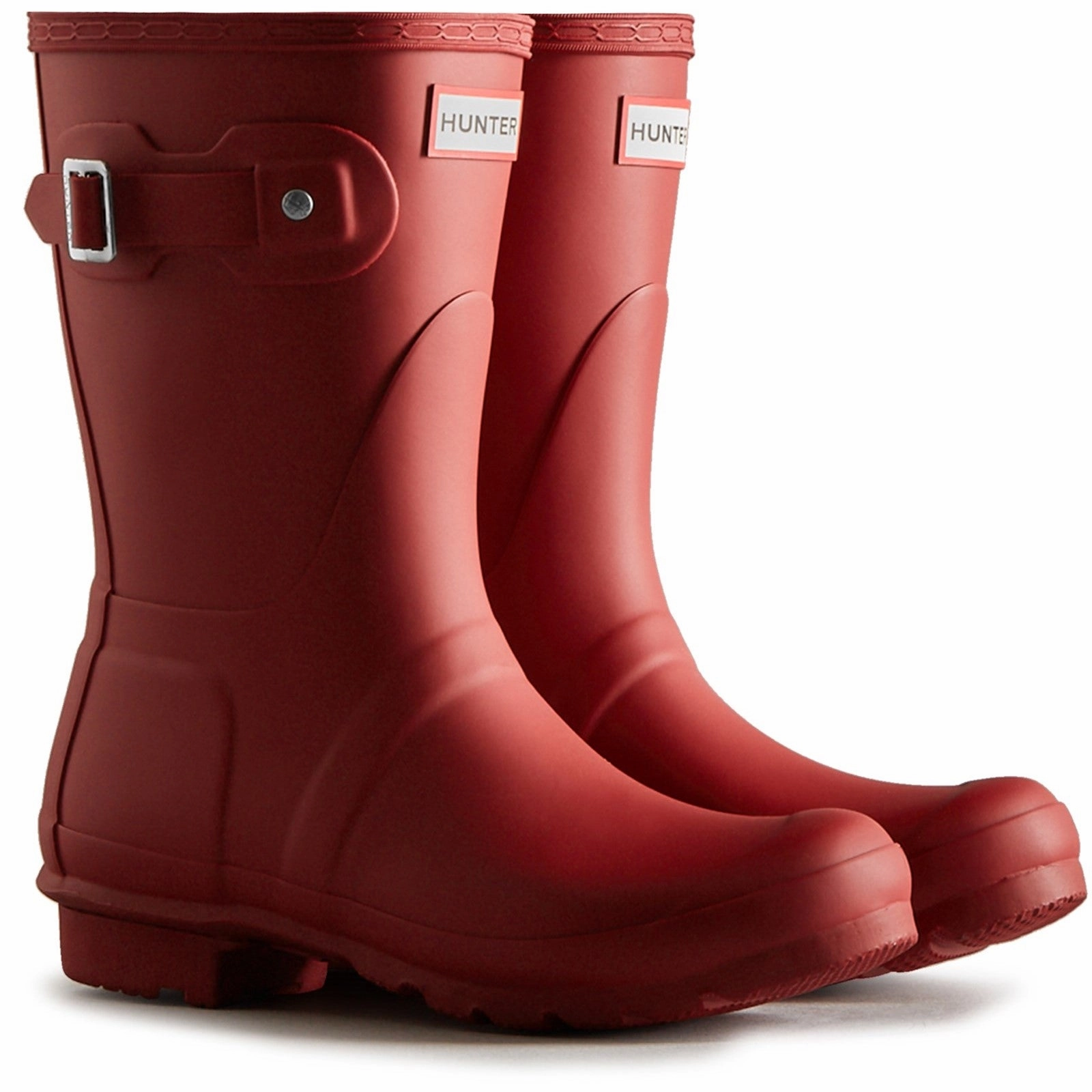 All Terrain Boots Comfy Boots for All Weather WFS1000RMA-MLR Original Short Wellington Boots Female Red