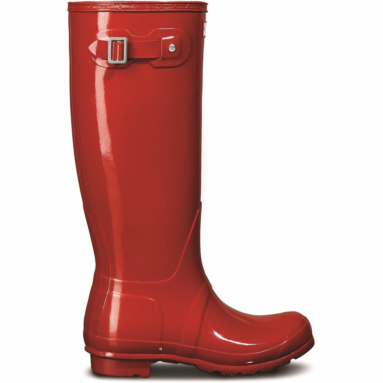 WFT1000RGL-MLR Original Tall Gloss Wellington Boots Female Red Flex Shield