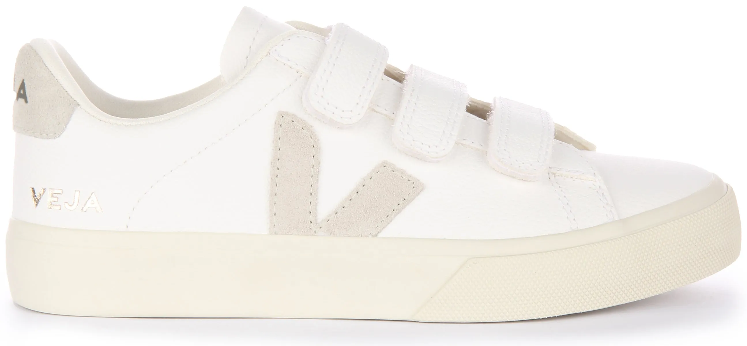 Wide Base Veja Recife Velcro Chromfree In Natural For Men