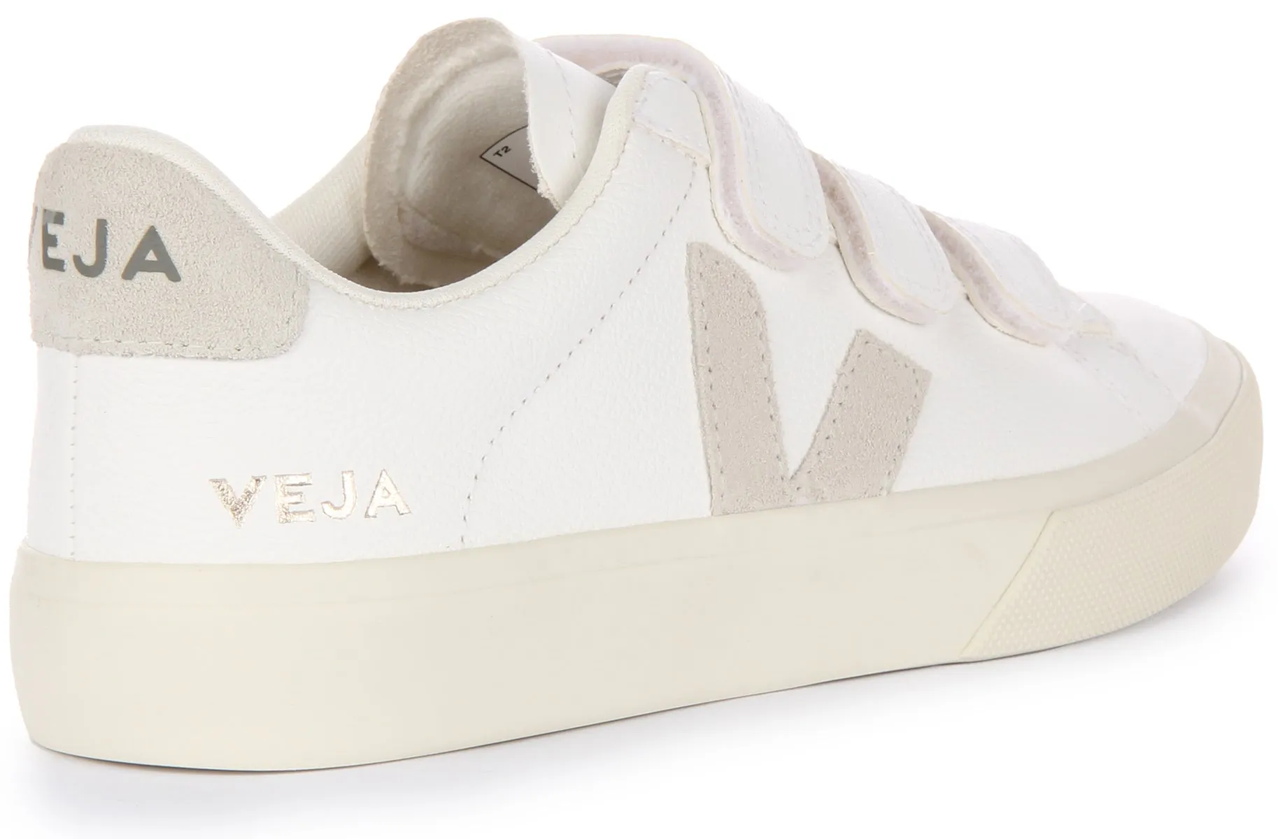 Wide Base Veja Recife Velcro Chromfree In Natural For Men