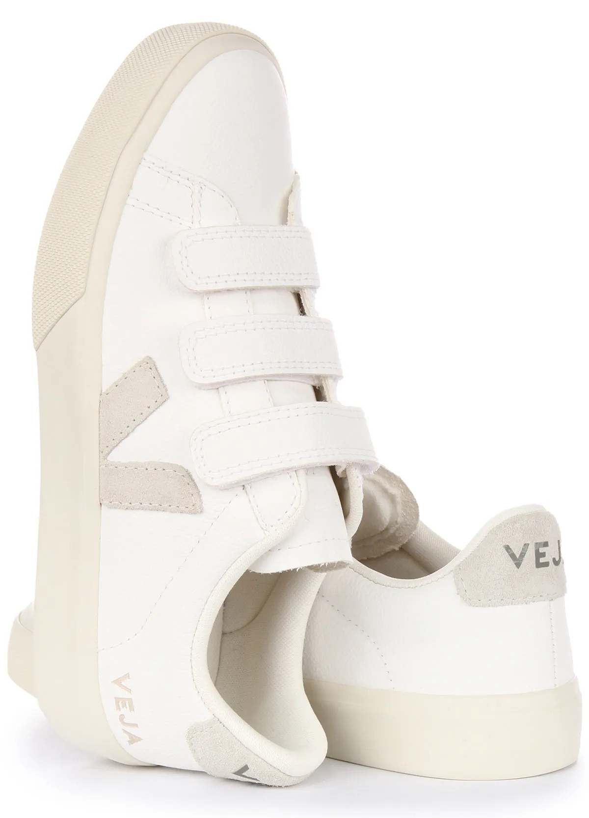 Wide Base Veja Recife Velcro Chromfree In Natural For Men