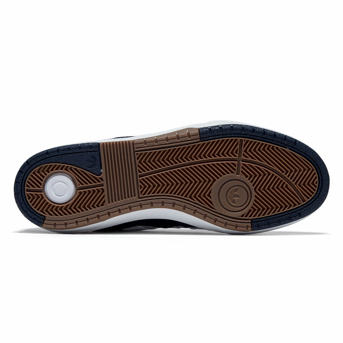 Wide Base Adidas Tyshawn II Shoes - Core Navy/Ftwr White/Grey One