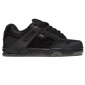 Shock Absorb DVS Enduro Heir Shoes - Black/Black Leather