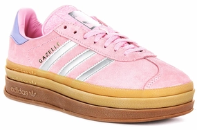 antifungal shoes Adidas Gazelle Bold J In Pink Purple For Youth