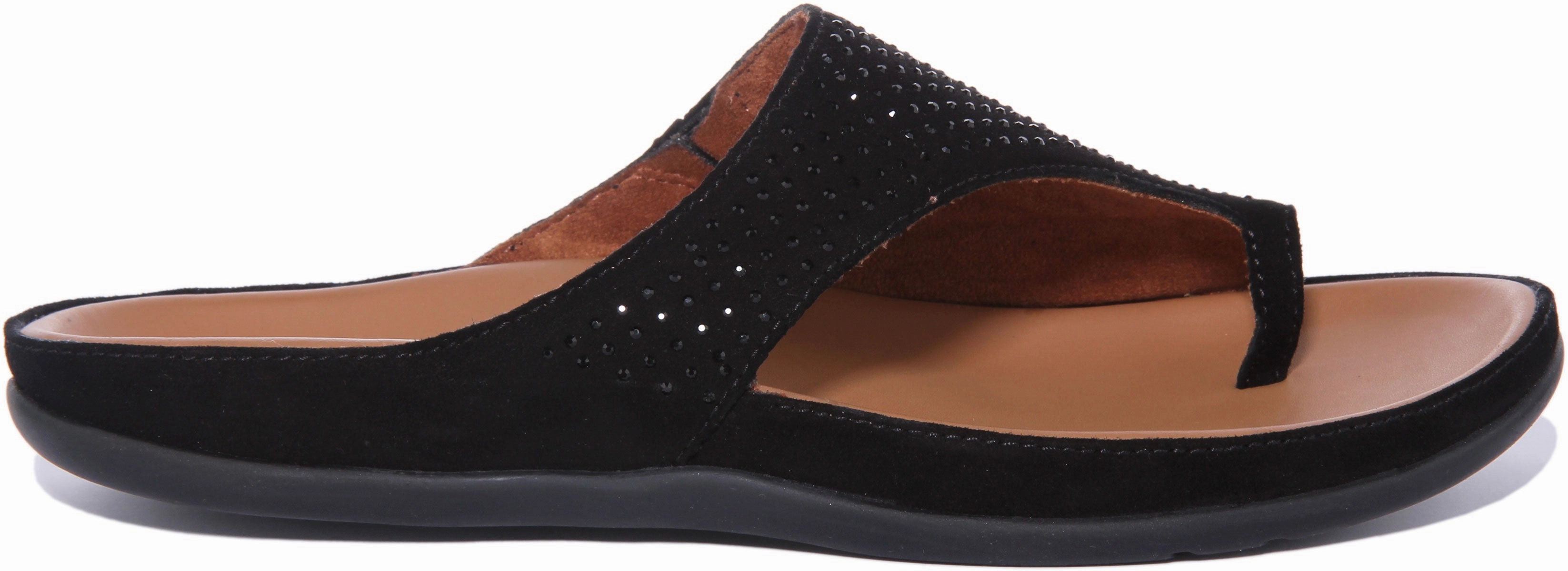 Wide Toe Fit Strive Belize In Black For Women