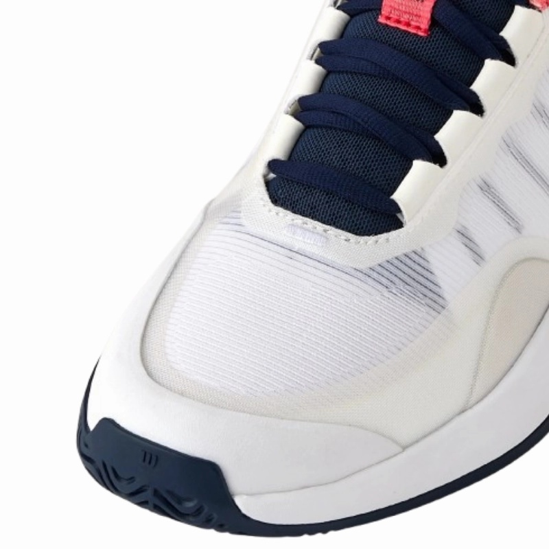 Wilson Intrigue Tour Womens Tennis Shoes - White/Navy/Black Comfort Padding Material Design