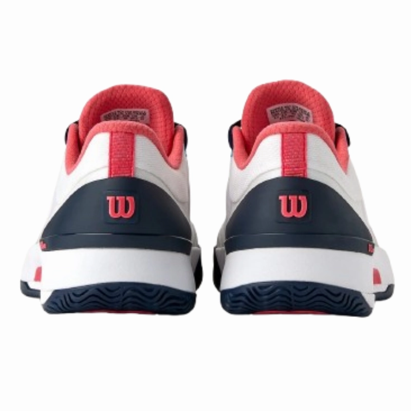 Wilson Intrigue Tour Womens Tennis Shoes - White/Navy/Black Comfort Padding Material Design
