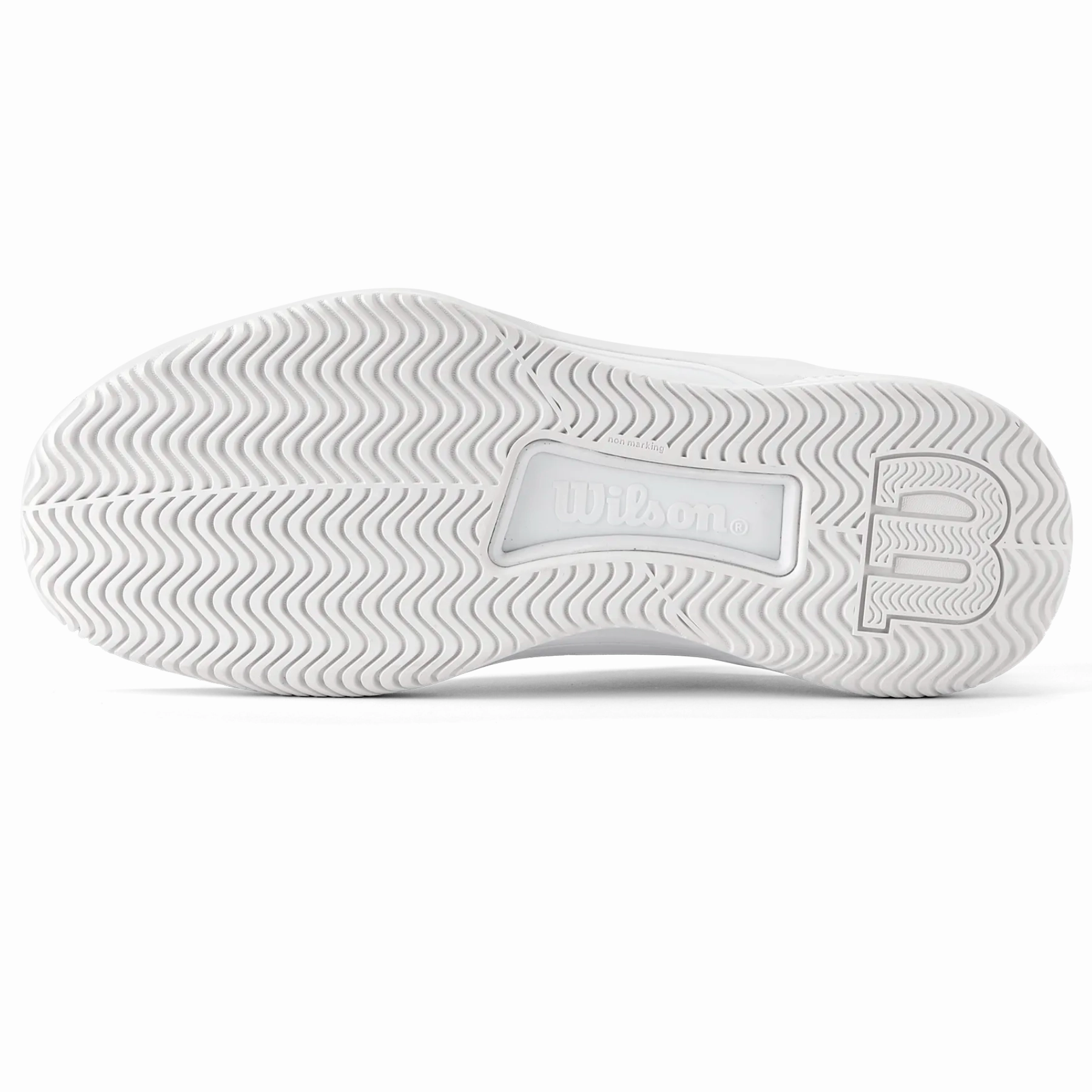 Wilson Intrigue Tour Womens Tennis Shoes - White/White/Silver