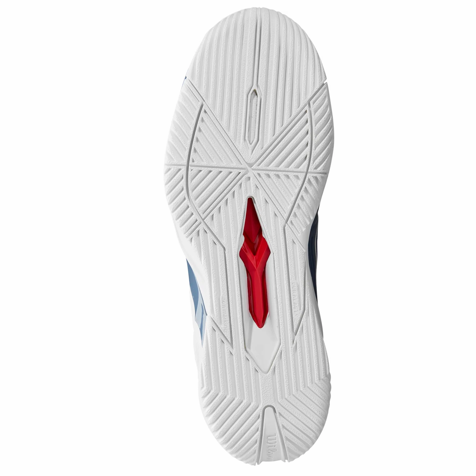 Wilson RUSH PRO 4.5 IW Mens Tennis Shoes - China Blue / White / Snow White Pull Tab