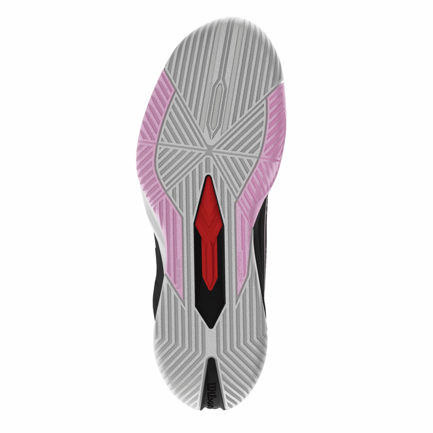 Wilson Rush Pro 4.5 Women Tennis Shoes - Black/Black/Pirouette Custom Fit Feature