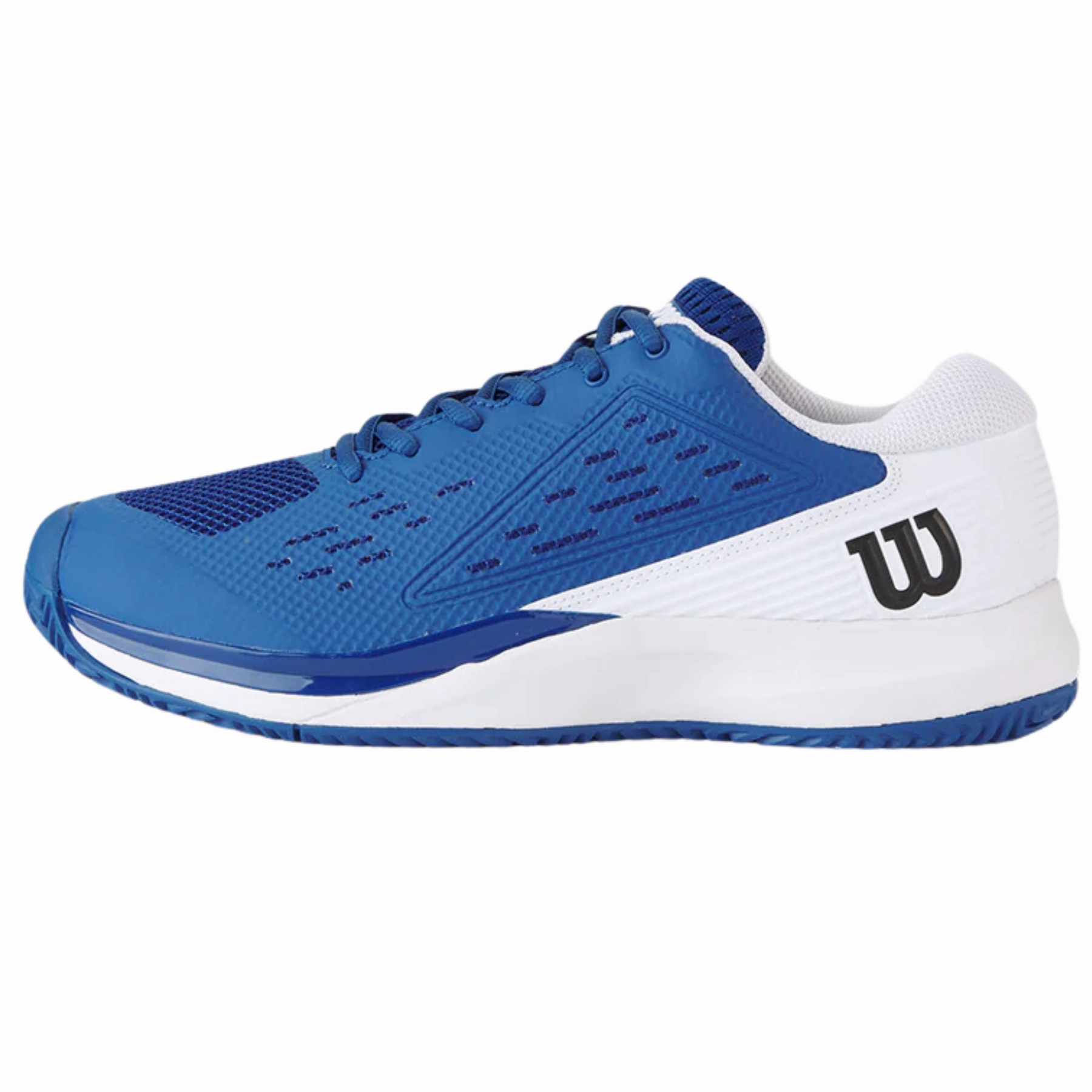 Wilson RUSH PRO ACE D V Tennis Shoes - Blue/White Smooth Motion
