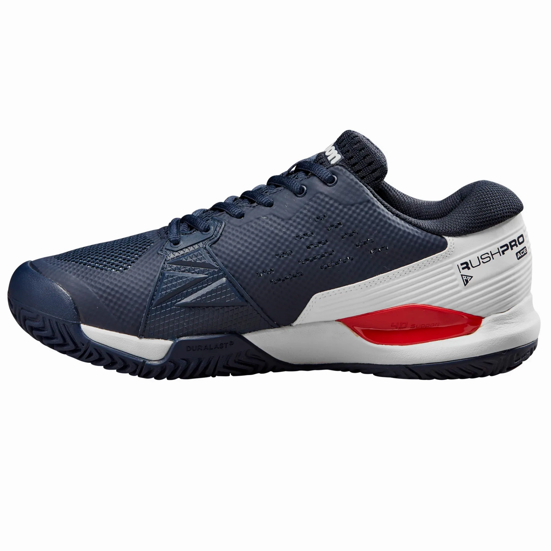 Wilson Rush Pro Ace Mens Tennis Shoes -  Navy Blazer ergonomic