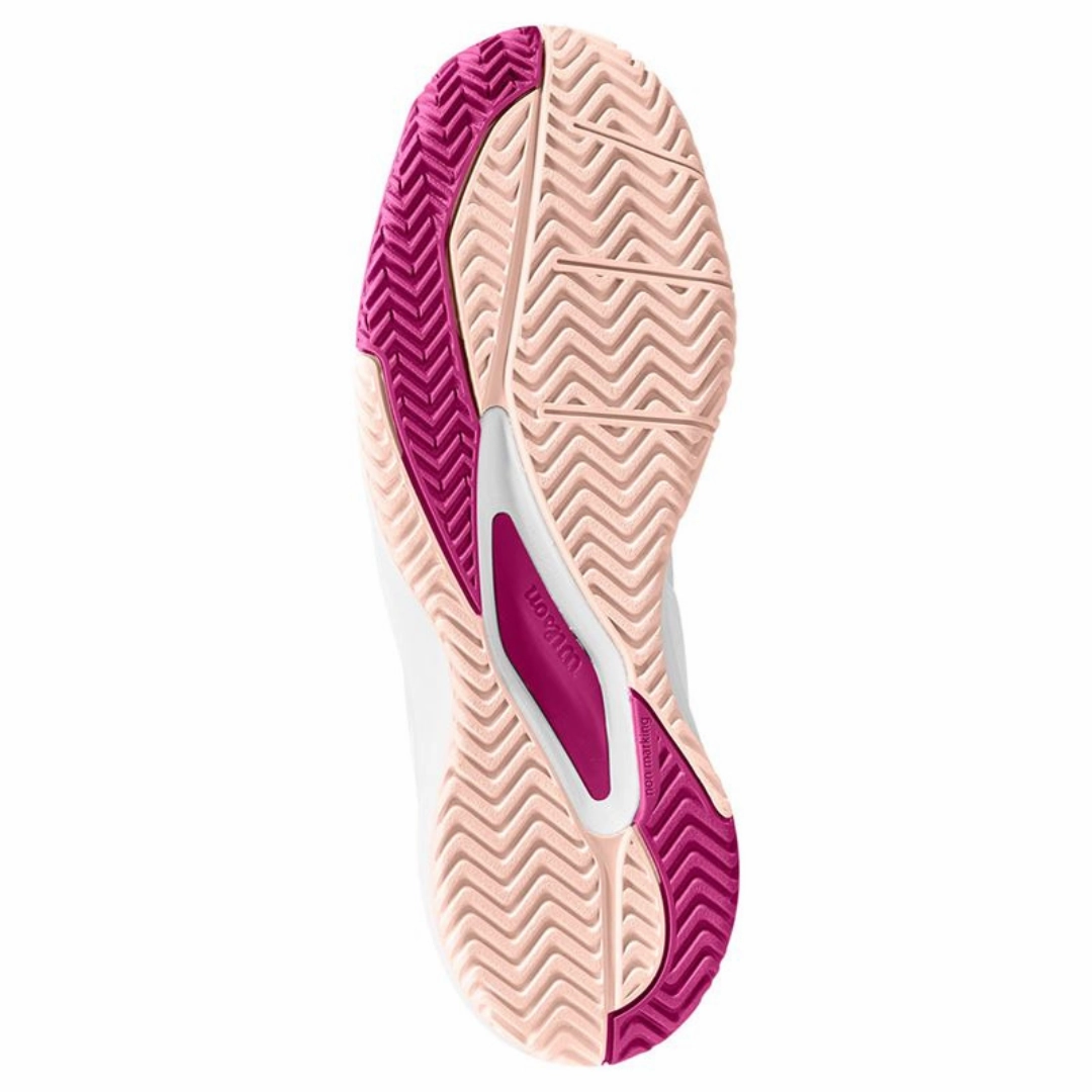Wilson Women Rush Pro Ace Tennis Shoes - Scallop Anti Slip Feature